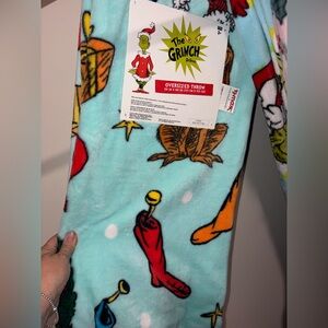 The Grinch Christmas Throw Blanket